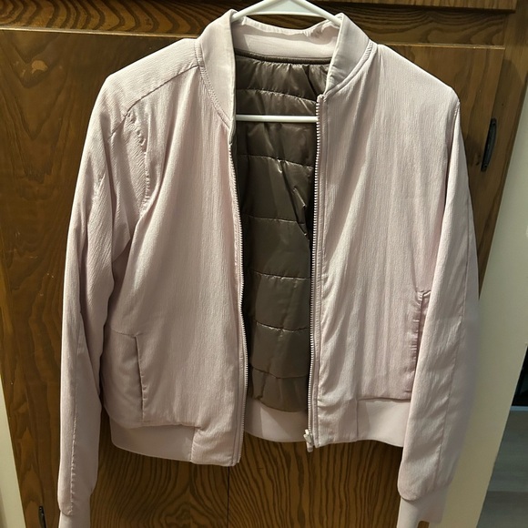 Lululemon Non-Stop Bomber *Reversible Porcelain Pink - Picture 6 of 12